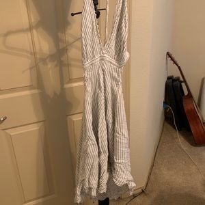 Free people backless dress